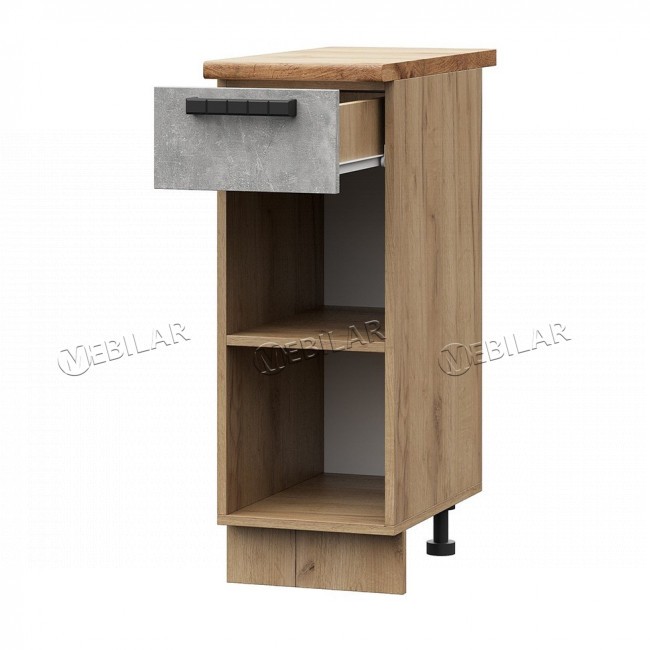 Шкаф нижний Юлия ШН1Я 300 корпус крафт