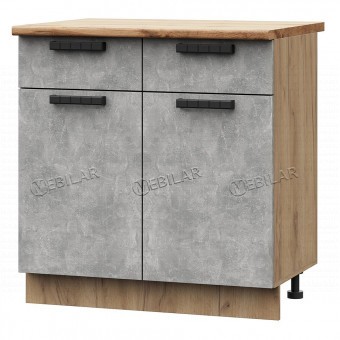 Шкаф нижний Юлия ШН1Я 800-М корпус крафт